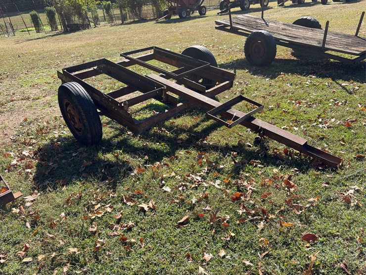 pull-type-trailer,-homemade,-5-1/2ft-x-5-1/2f-frame,-image-3