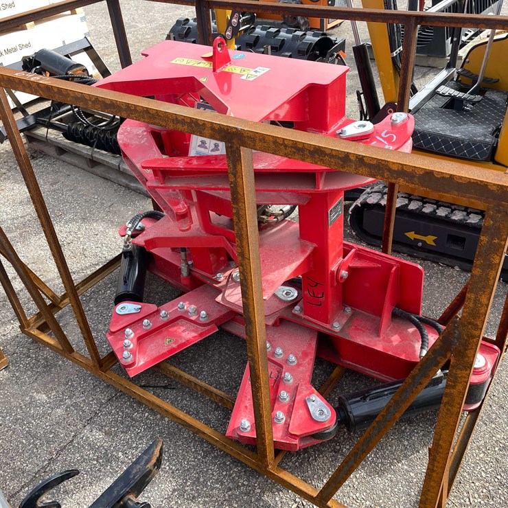 #14008 • Unused AGT Skid Steer Tree Shear (O12)