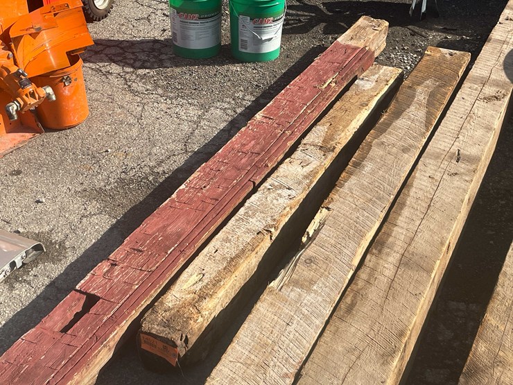 #14021-•-old-barn-wooden-beam-(o4)-image-1