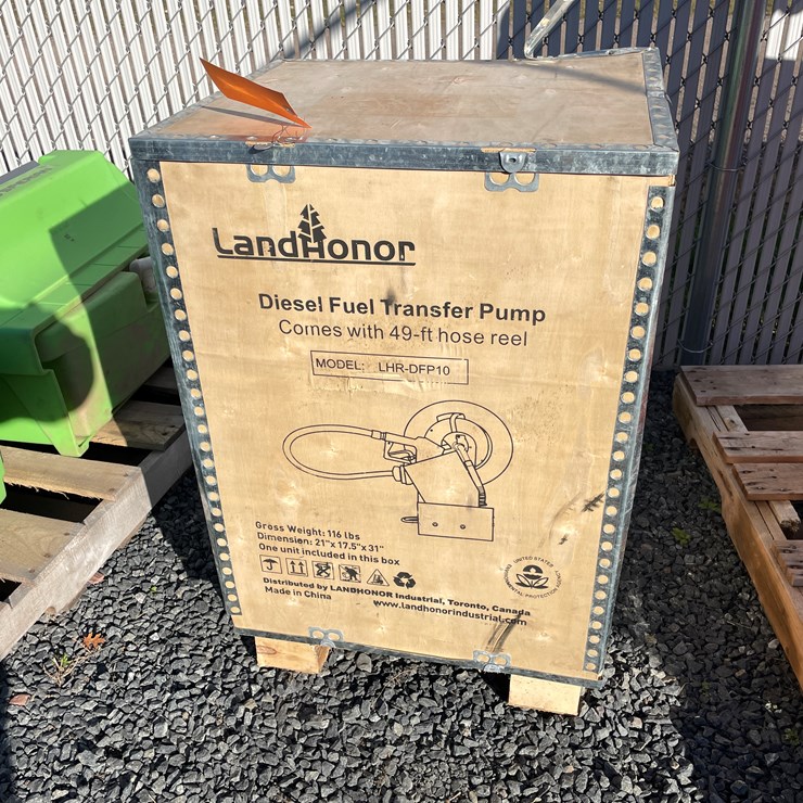 #5681 • Land Honor Unused Diesel Fuel Transfer Pump