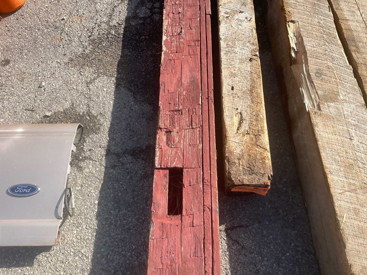 #14042-•-old-barn-beam-axe-cut-(o4)-image-10