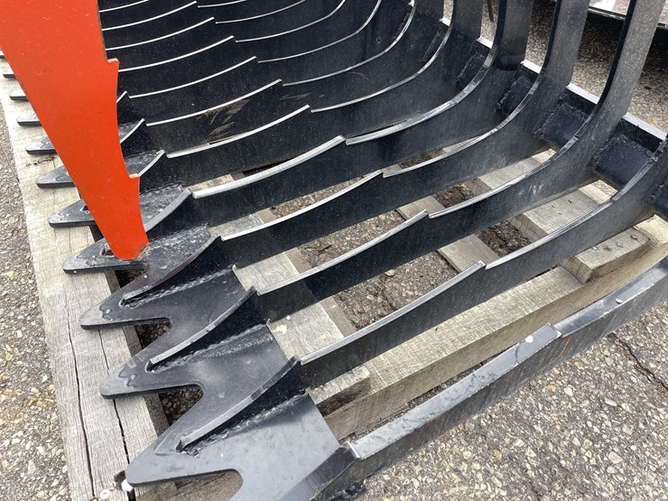 #14003-•-unused-78"-skid-steer-rock-grapple-(o11)-image-3