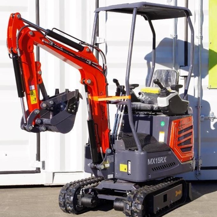 2025 CFG INDUSTRIAL MX15RX Mini Excavator w/ Pilot System, RATO Gasoline Engine, Unused