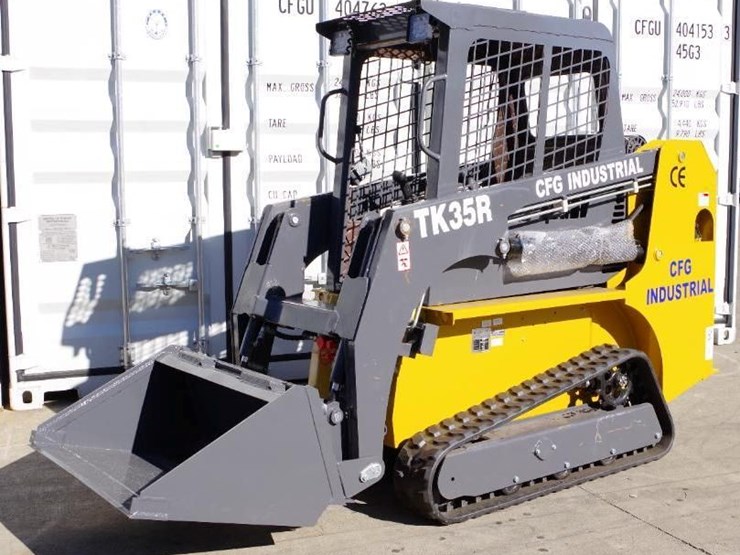 2025-cfg-industrial-skid-steer-loader-w/-cab,-rato-gasoline-engine,-30hp,-36"-bucket,-m/n-tk35r-image-1