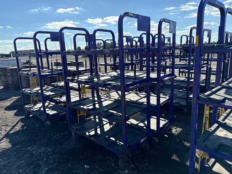 #28432-•-lot-of-(2)-industrial-warehouse-carts-image-3