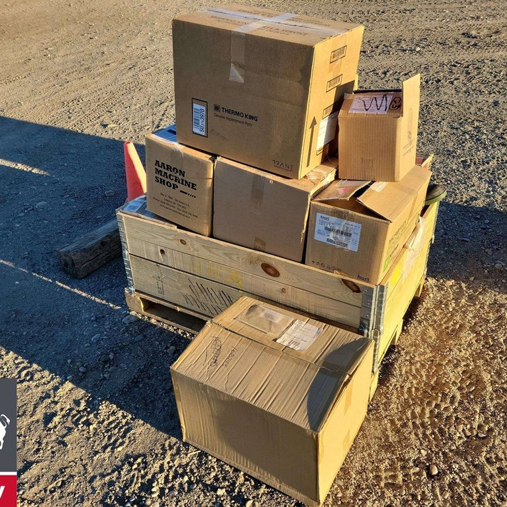 Pallet of boxes of parts...