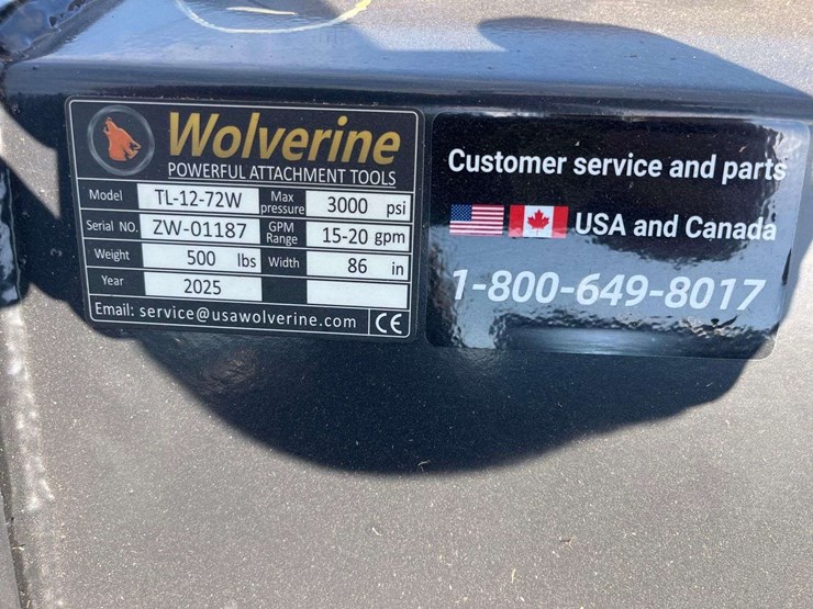 2025-wolverine-tl-12-72w-72in-hydraulic-tiller-skid-steer-attachment-image-6