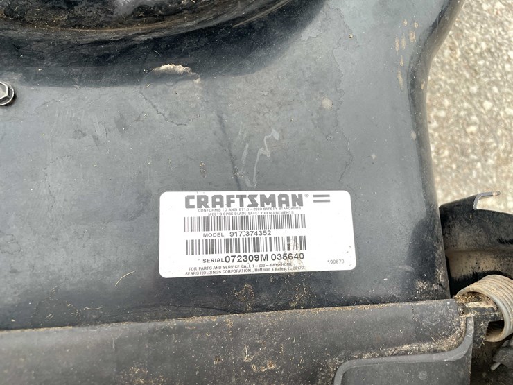#14028-•-craftsman-22"-lawn-mower-(o3)-image-19