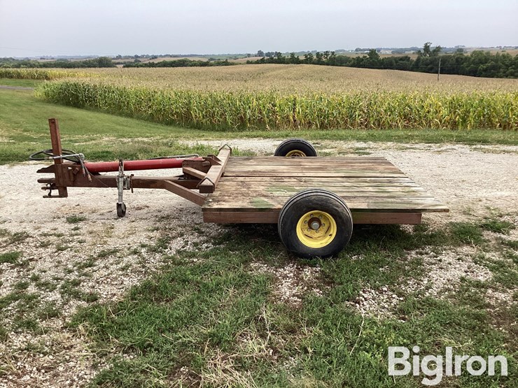 homemade-trailer-w/-4'-hydraulic-cylinder-image-8