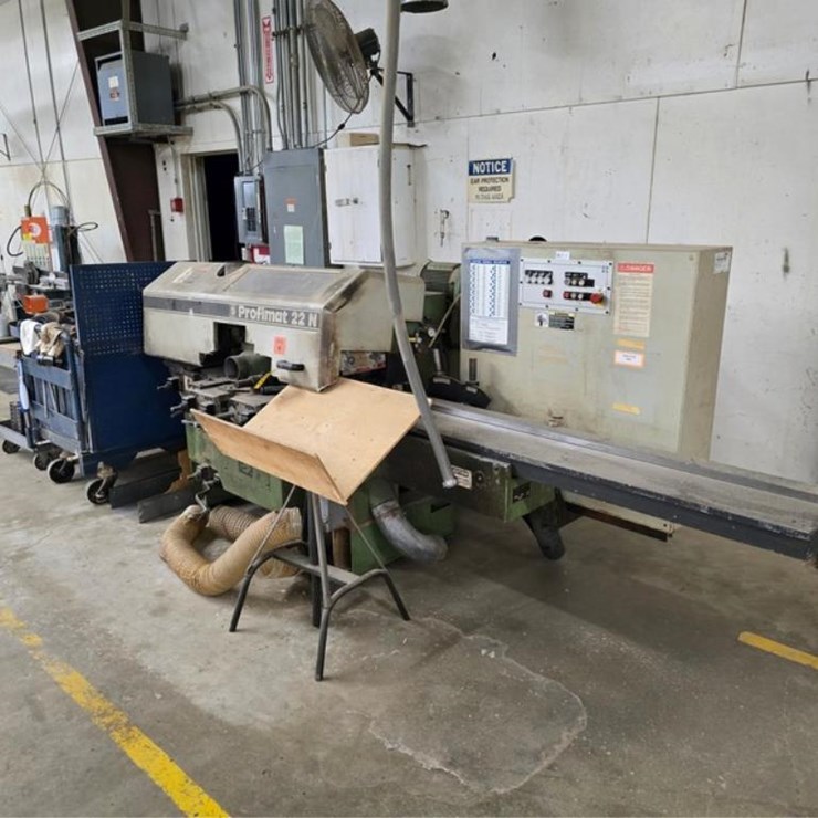 #2777 • 1999 Weinig Profimat 22N Moulder