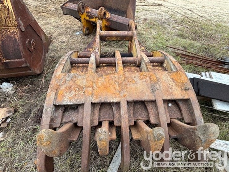 50"-wide-5/4-tine-grapple-3-1/2"-pin-to-suit-excavator-image-2