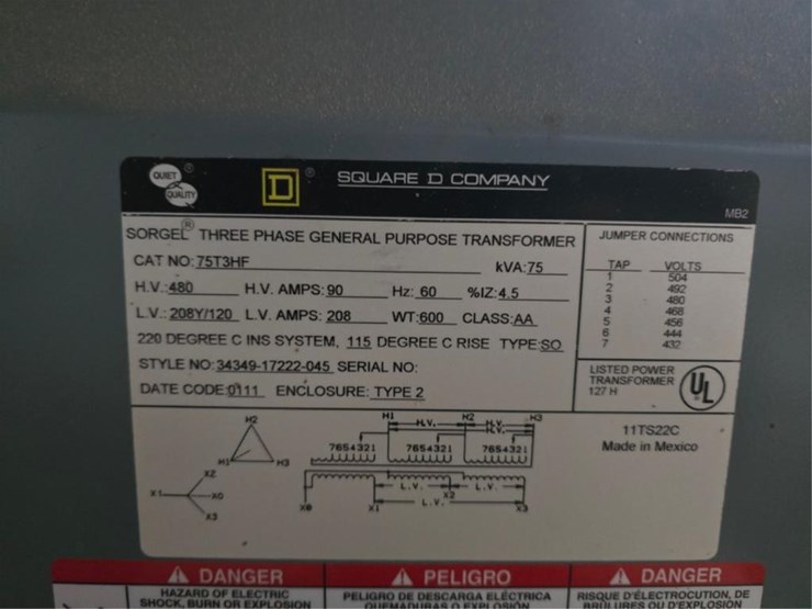 #2751-•-square-d-mb2-3-phase-transformer-image-7