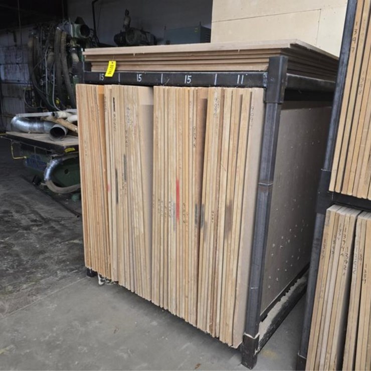 #2746 • 62 - 61"x63" Router Molds w/ Rack