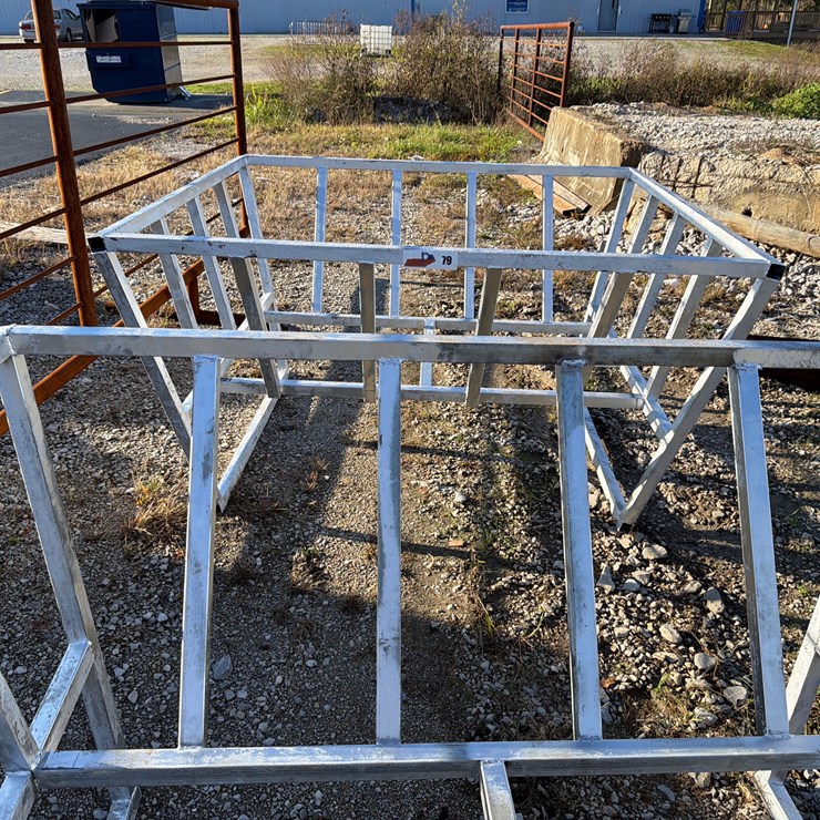 #79 • Galvanized Hay Feeders