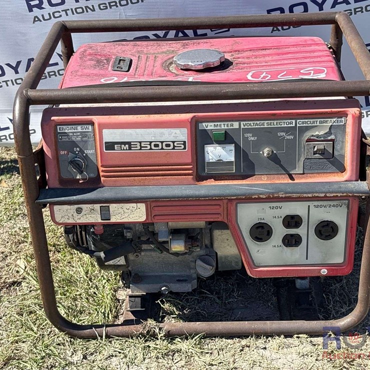 Honda EM3500S Portable Gasoline Generator