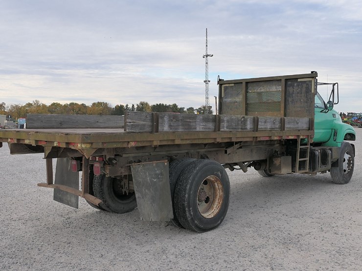 2000-gmc-6500-flatbed-dump-truck,-sn:1gdj7h1d6yj521189,-5-speed-(clutch-wen-image-3