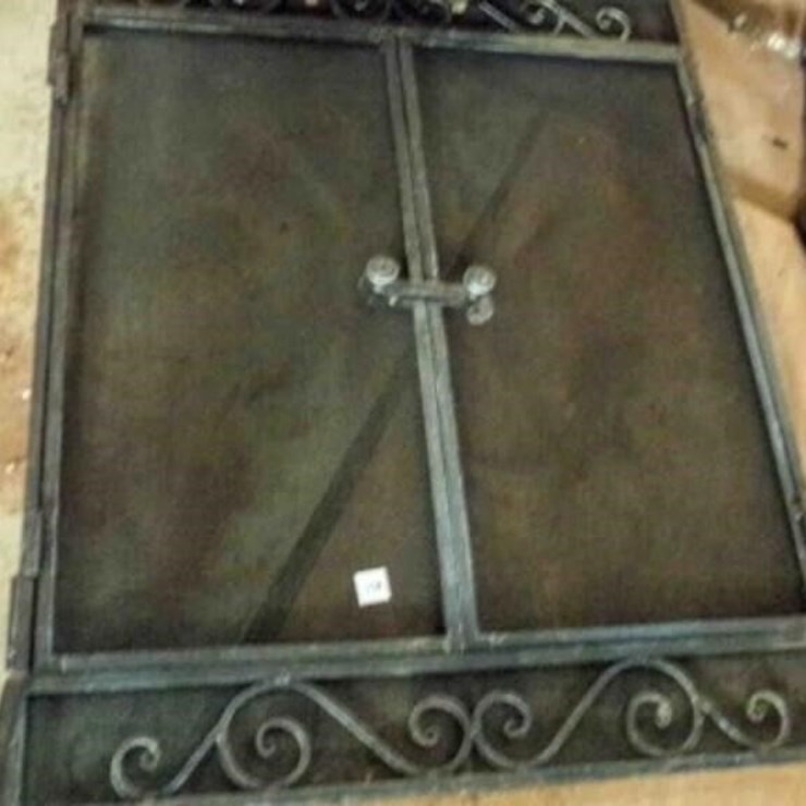 Metal Fireplace Grate