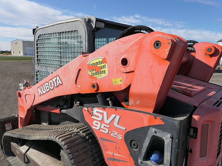 2016-kubota-svl95-2-track-loader,-sn:30102,-erops-w/-air,-hyd.-qt-bucket,-a-image-14