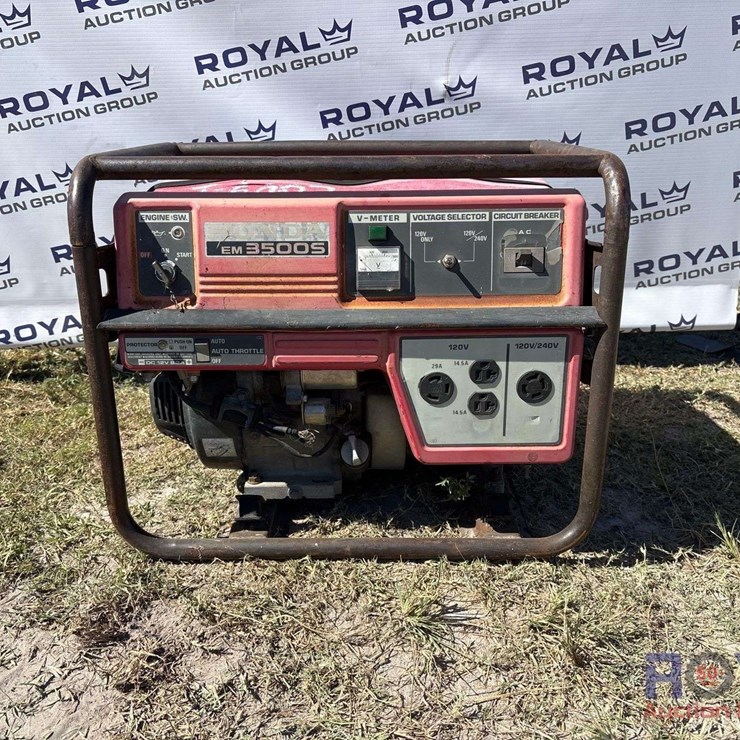 Honda EM3500S Portable Gasoline Generator