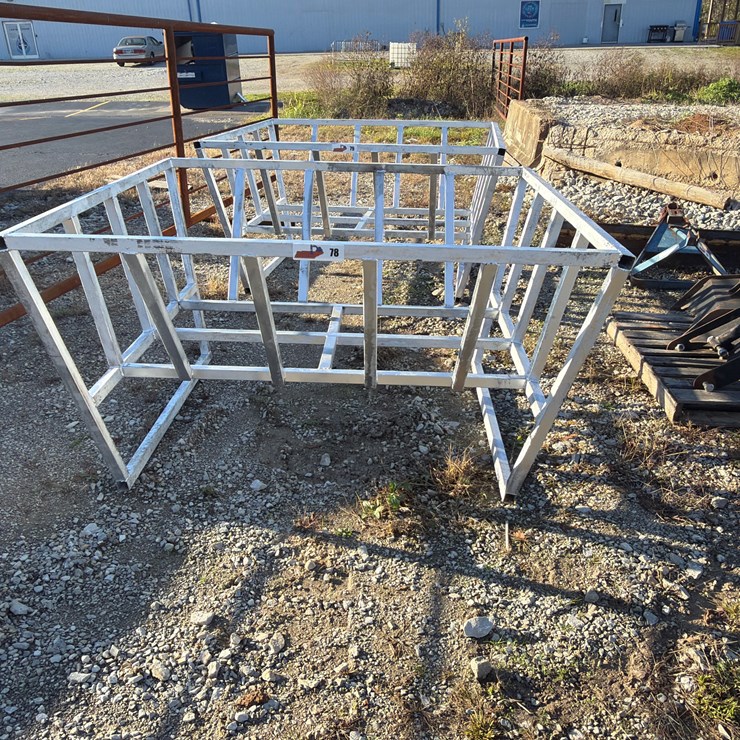 #78 • Galvanized Hay Feeders