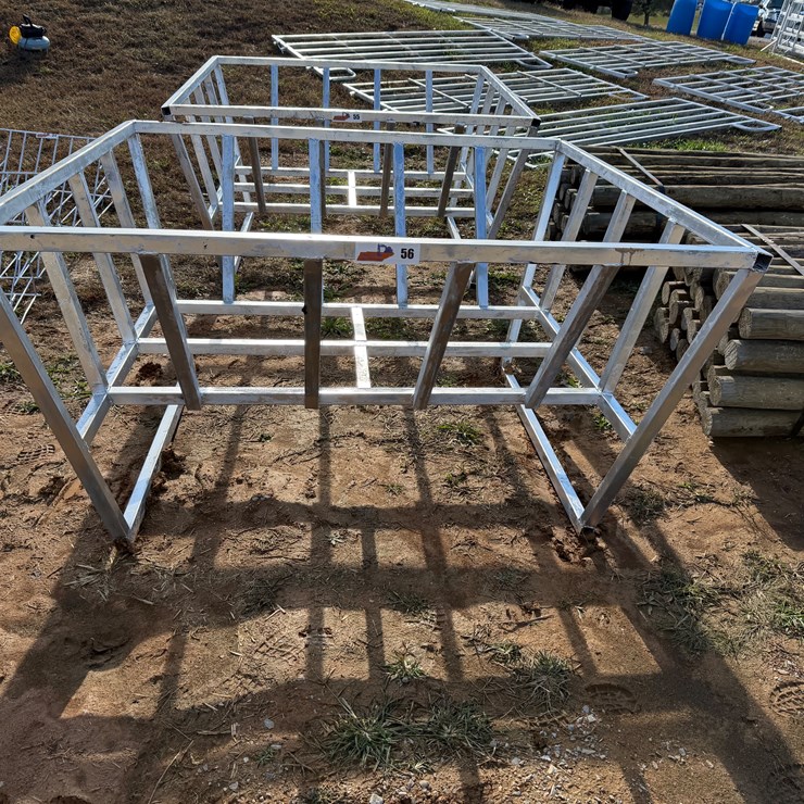 #56 • Galvanized Hay Feeders