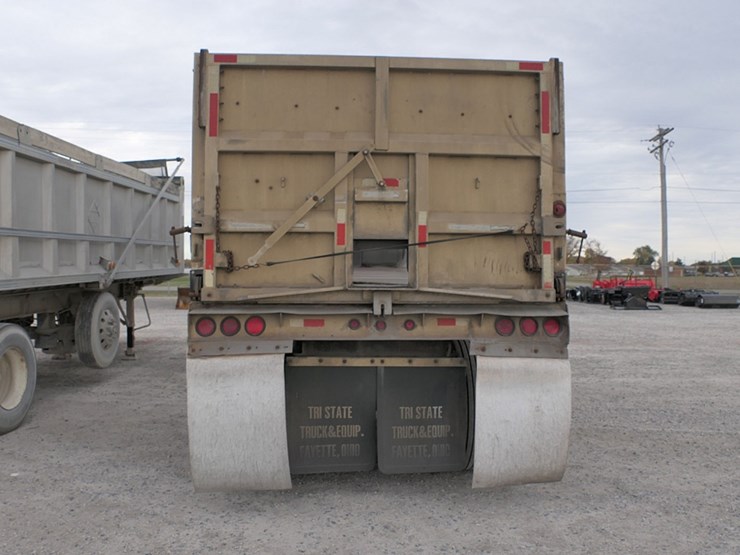 1973-east-28'-tandem-aluminum-dump-trailer,-9'-spread-axle,-steel-frame,-pl-image-3