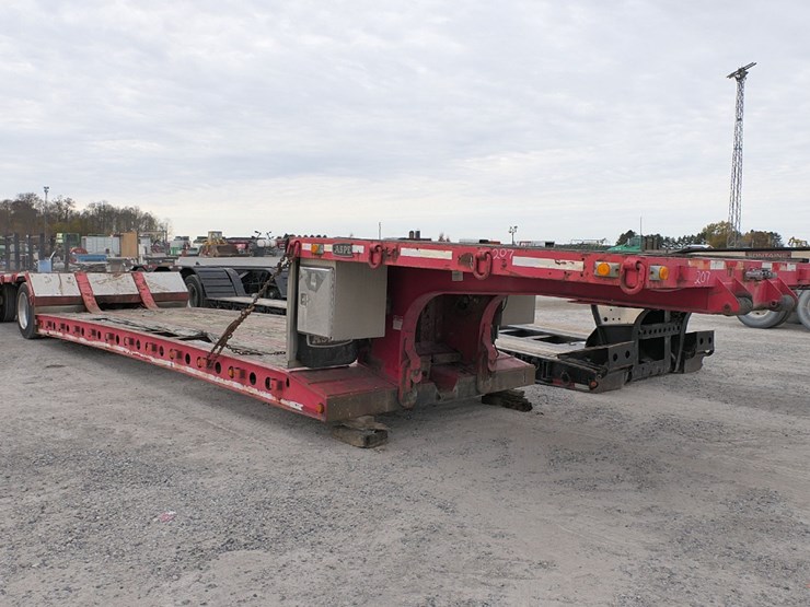 1996-aspen-32-ton-lowboy-trailer,-sn:2a9lb3022ts037004,-spread-axle-tandem-image-1