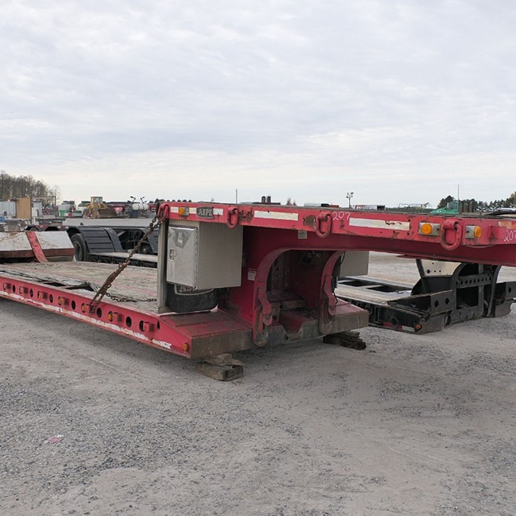 1996 Aspen 32 Ton Lowboy Trailer, SN:2A9LB3022TS037004, Spread Axle Tandem