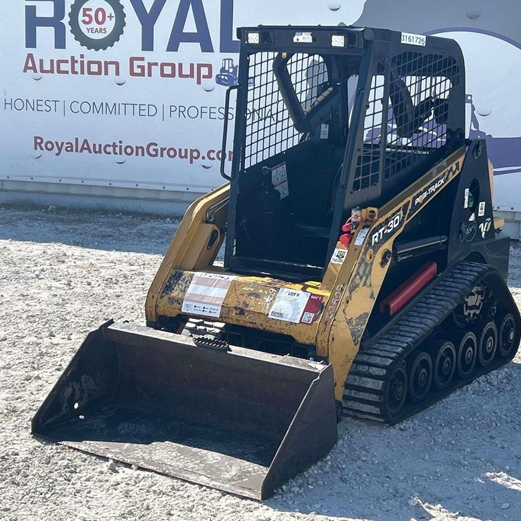 2018 ASV RT30 Posi-Track High Flow Compact Track Loader Skid Steer