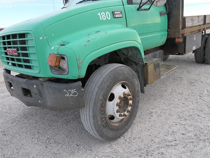 2000-gmc-6500-flatbed-dump-truck,-sn:1gdj7h1d6yj521189,-5-speed-(clutch-wen-image-6