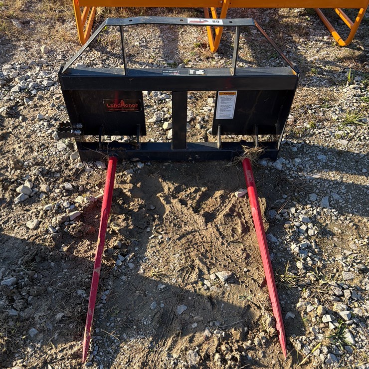 #89 • LandHonor Skid Steer Hay Fork
