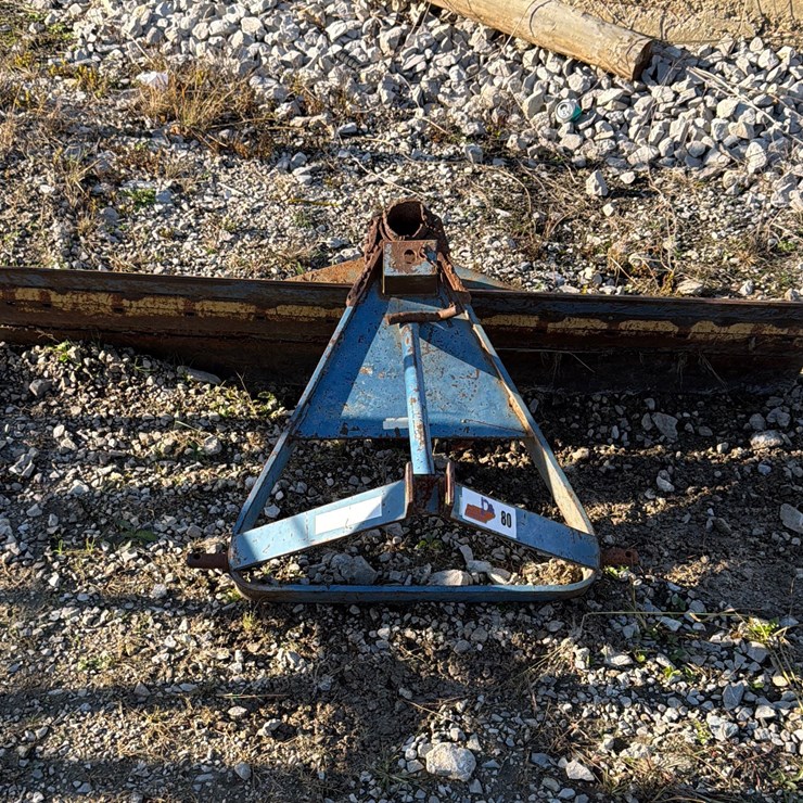 #80 • 3 Point Hitch Grader Blade - 6 FT
