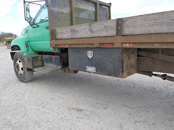2000-gmc-6500-flatbed-dump-truck,-sn:1gdj7h1d6yj521189,-5-speed-(clutch-wen-image-8