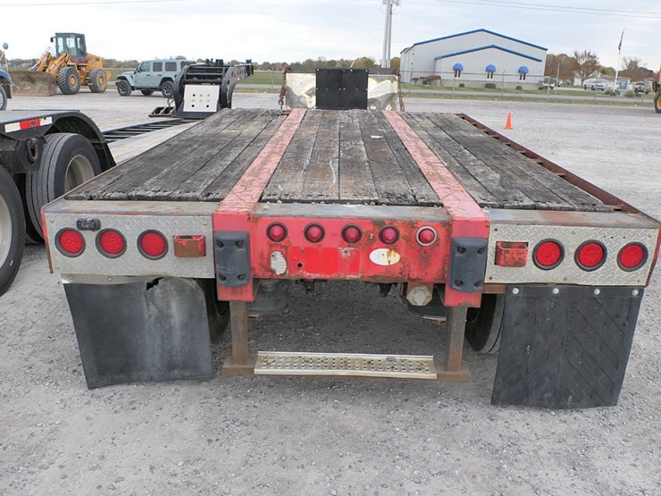 1996-aspen-32-ton-lowboy-trailer,-sn:2a9lb3022ts037004,-spread-axle-tandem-image-3