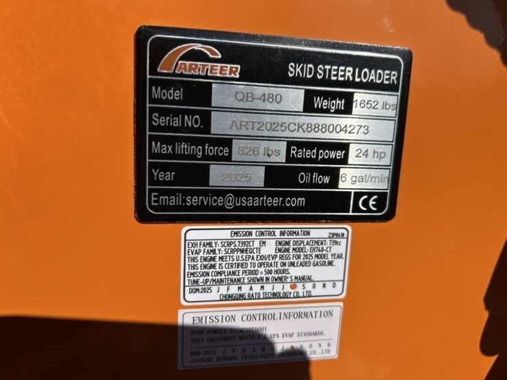 2025-arteer-qb-480-mini-compact-track-loader-image-19