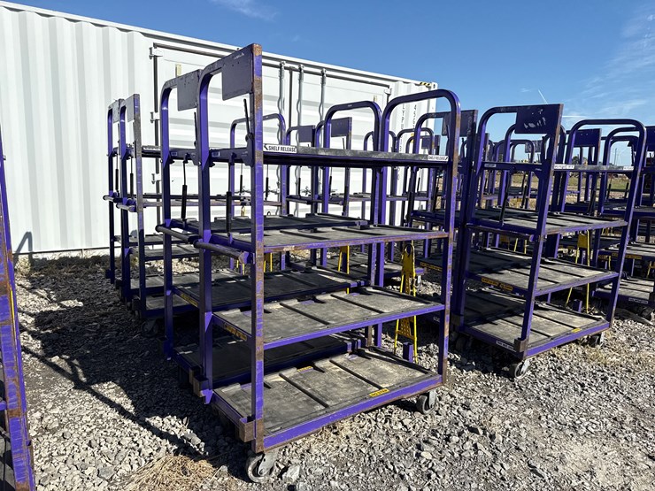 #28445-•-lot-of-(2)-industrial-warehouse-carts-image-3