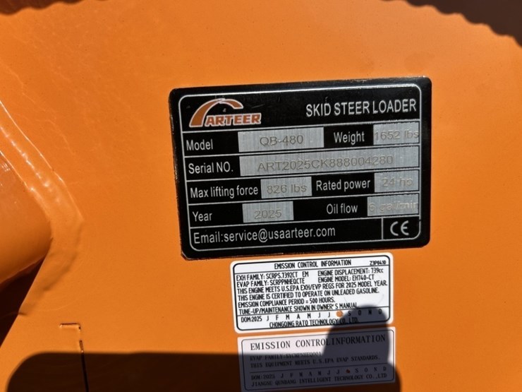 2025-arteer-qb-480-mini-compact-track-loader-image-19