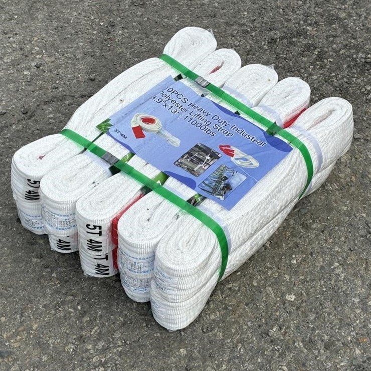 HD Polyester Lifting Straps 3.9"x13'