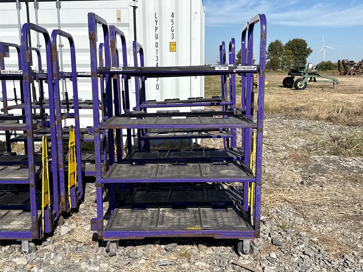 #28437-•-lot-of-(2)-industrial-warehouse-carts-image-4