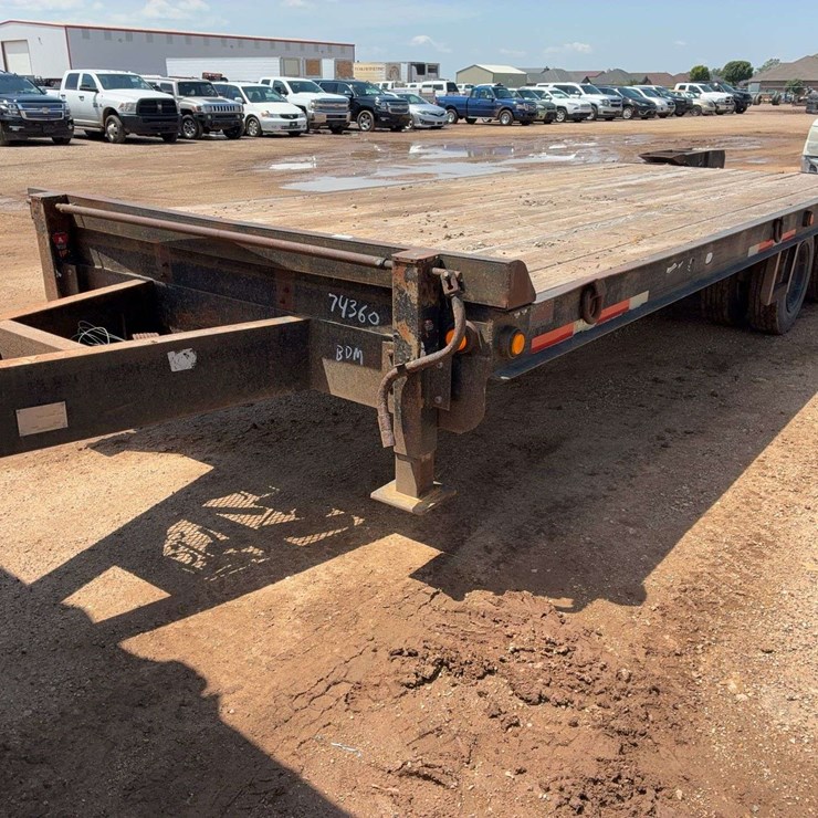 2002 Belshi DT-256 Flatbed Trailer