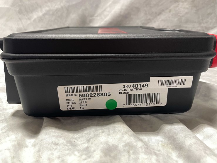 #5187-•-ruger-mark-4-22/45,-22-lr-semi-auto-pistol,-sn:-500228805,-(neenah,-wi)-image-37