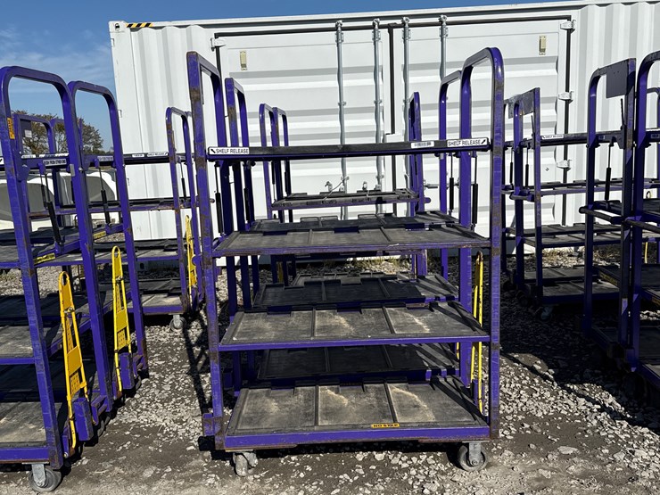 #28440-•-lot-of-(2)-industrial-warehouse-carts-image-2