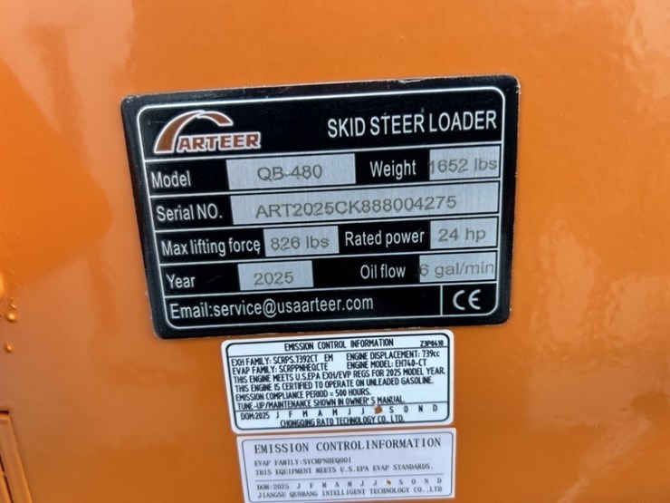 2025-arteer-qb-480-mini-compact-track-loader-image-19