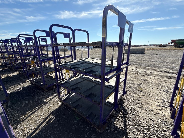 #28447-•-lot-of-(2)-industrial-warehouse-carts-image-4