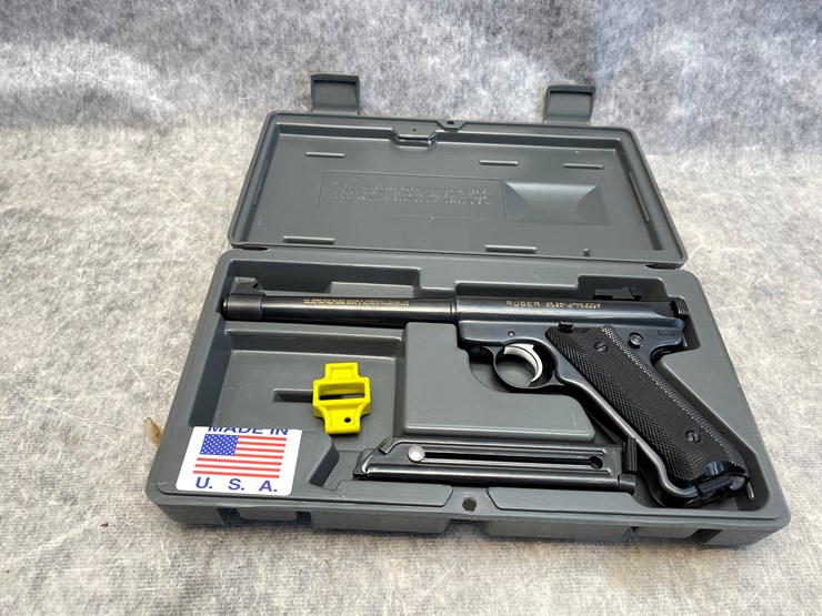 #4512-•-ruger-mark-ii-target,-22-lr-semi-auto-pistol,-sn:-223-53742-(princeton,-mn)-image-1