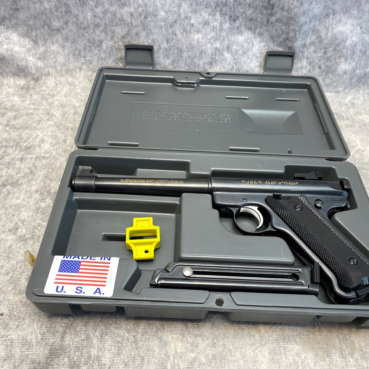 #4512 • Ruger Mark II Target, 22 LR Semi Auto Pistol, SN: 223-53742 (Princeton, MN)