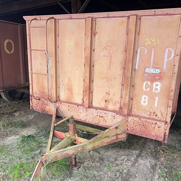 PEANUT TRAILER, SINGLE AXLE