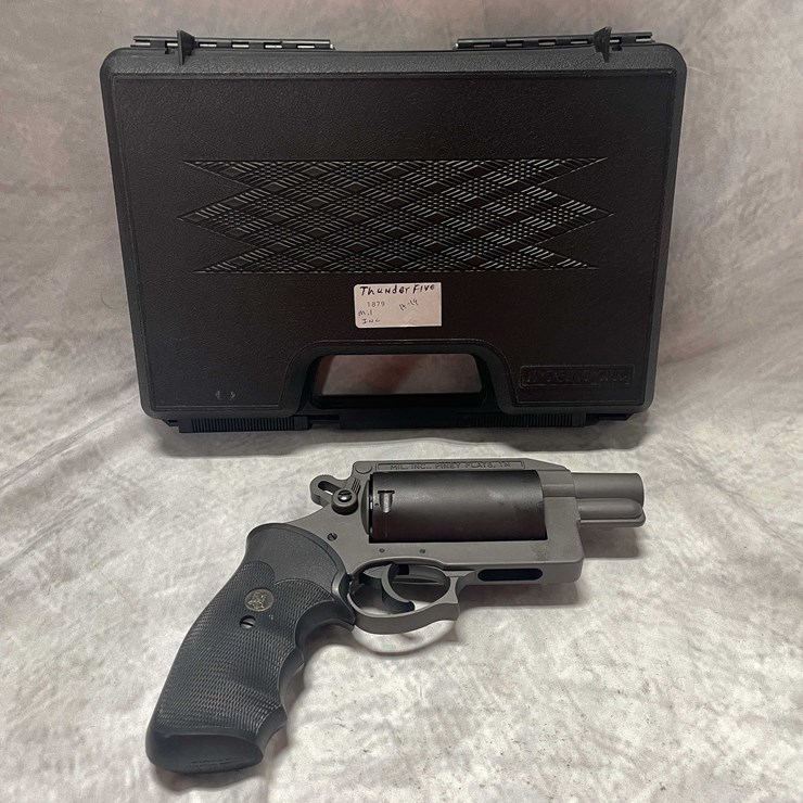 #5189 • Thunder Five , 45 Colt Double Action Revolver, SN: 1879, (Neenah, WI)
