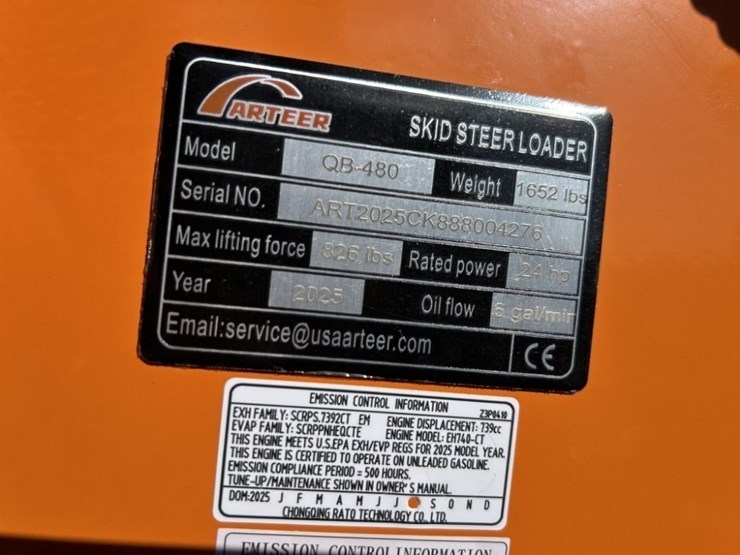 2025-arteer-qb-480-mini-compact-track-loader-image-19