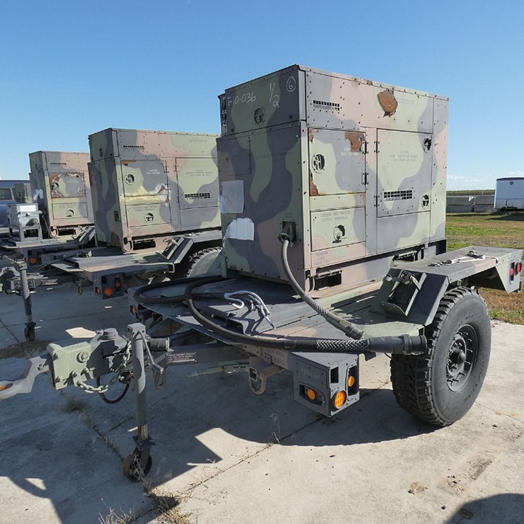 DRS Fermont 15kw Gen Set, SN:FZ63771 Model: MEP804B, Yanmar Diesel, 50/60Hz